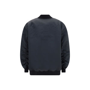 Dolce & Gabbana Black Polyester Bomber