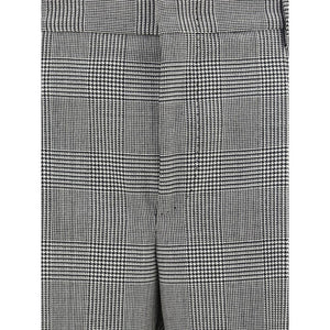 Dolce & Gabbana Multicolor Wool Pants