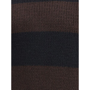 Dolce & Gabbana Brown Wool Turtleneck