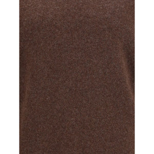 Dolce & Gabbana Brown Fleece Wool Sweatshirt