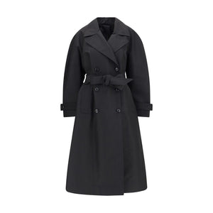 MONCLER x EDWARD ENNINFUL Black Polyester Coat
