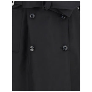 MONCLER x EDWARD ENNINFUL Black Polyester Coat