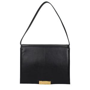 Jil Sander Black Leather Shoulder Bag