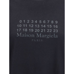 Margiela Black Cotton T-Shirt