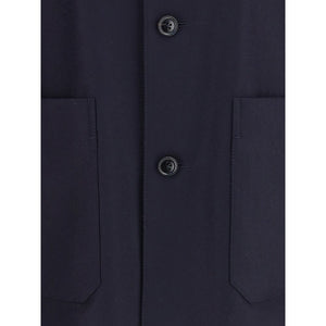 ZEGNA Blue Wool Clothing