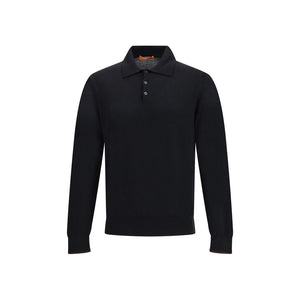 Cruna Black Wool Sweatshirt
