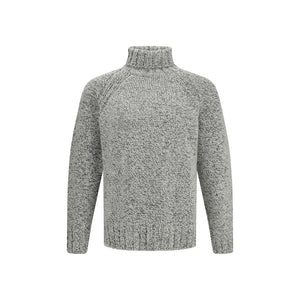 ZEGNA White Cashmere Turtleneck