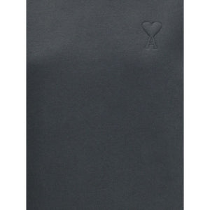 Ami Paris Gray Cotton Sweatshirt