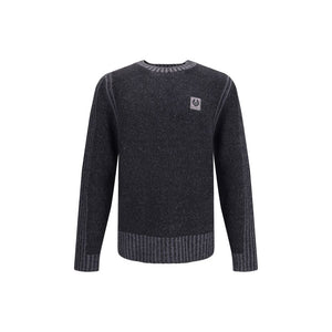 Belstaff Gray Wool Sweatshirt