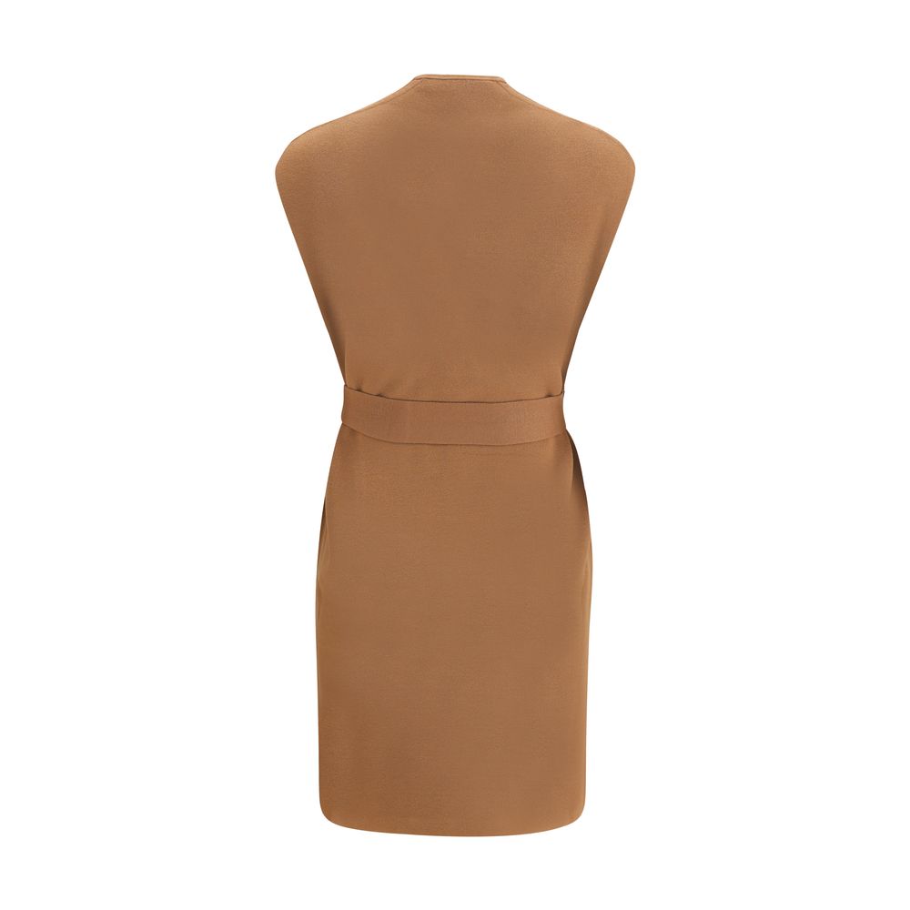 Max Mara Brown Viscose Coat