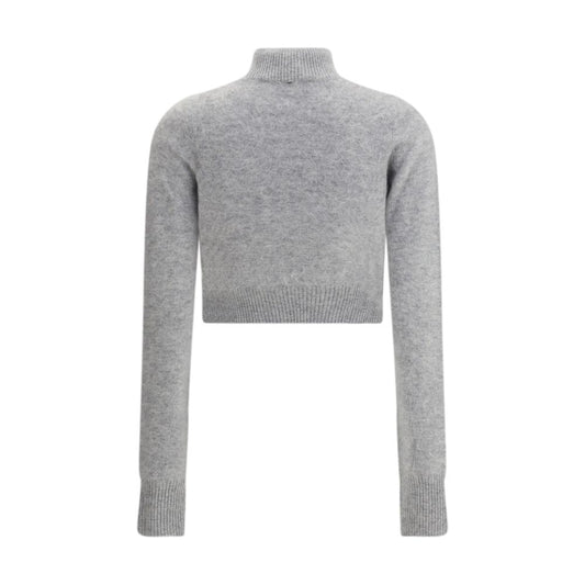 Max Mara Gray Cashmere Cashmere Sweater