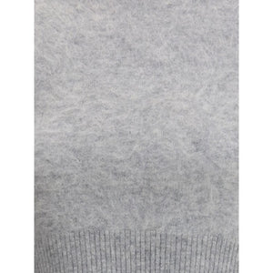 Max Mara Gray Cashmere Cashmere Sweater
