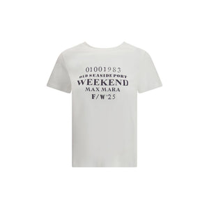 Max Mara White Cotton T-Shirt