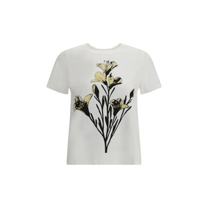Max Mara White Cotton T-Shirt