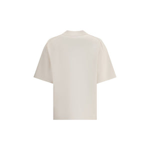 Max Mara White Polyester T-Shirt
