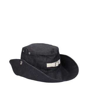 Jacquemus Blue Cotton Sunhat