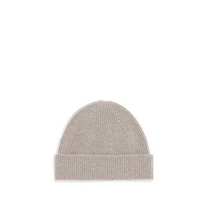 ZEGNA Beige Cashmere Beanie