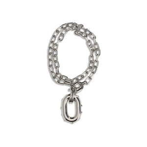 Rabanne Silver Metal Necklace
