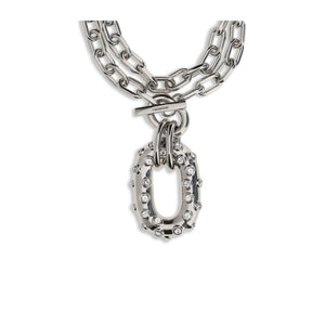 Rabanne Silver Metal Necklace