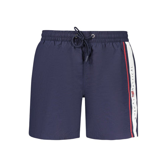 Norway 1963 Blu Poliammide Men's Swimwear Boxer