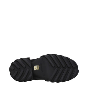 Off-White Black Leather Oxfords And Derbies