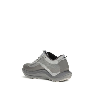 ROA Gray Polyamide Athletic Sneakers
