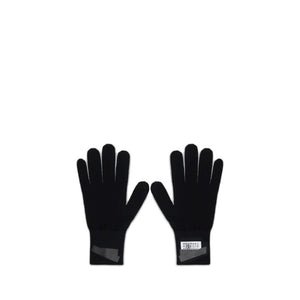 MM6 Black Wool Gloves