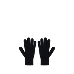 MM6 Black Wool Gloves