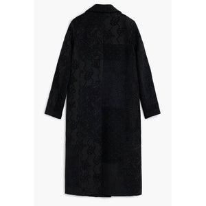 Desigual Black Polyester Women Coat