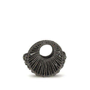 HIBOURAMA Gray Resin Handbag