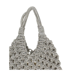 HIBOURAMA Gray Resin Handbag