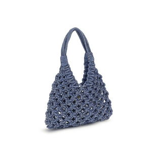HIBOURAMA Blue Resin Handbag