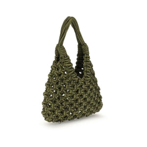 HIBOURAMA Bicolor Resin Handbag