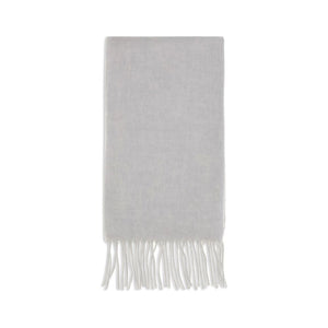 Brunello Cucinelli Gray Cashmere Scarf