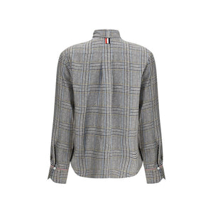Thom Browne Beige Silk Dress Shirt