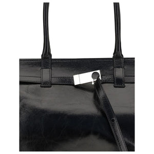 Benedetta Bruzziches Black Calf Leather Bos Taurus Shoulder Bag