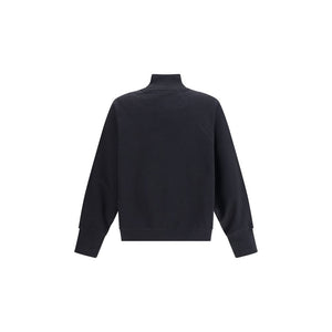 Balmain Black Cotton Sweatshirt