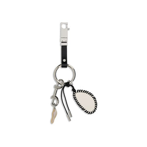 Benedetta Bruzziches Multicolor Metal Keychain