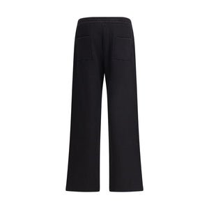 Dolce & Gabbana Black Cotton Casual Pants
