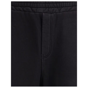 Dolce & Gabbana Black Cotton Casual Pants