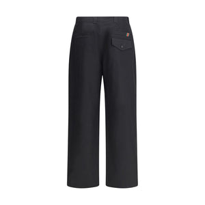 Gucci Black Cotton Casual Pants