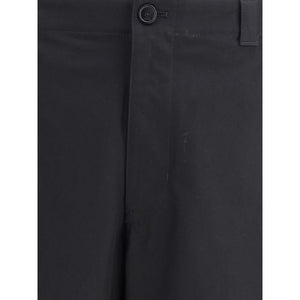 Gucci Black Cotton Casual Pants