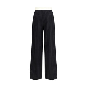 Forte_Forte Black Wool Dress Pants