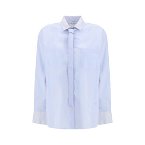 Forte_Forte Light Blue Cotton Dress Shirt
