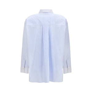 Forte_Forte Light Blue Cotton Dress Shirt