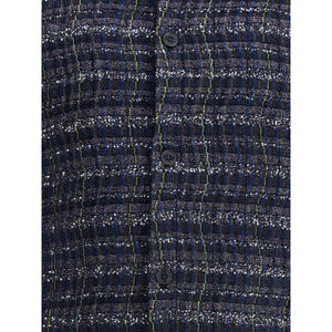 Missoni Blue Viscose Coat