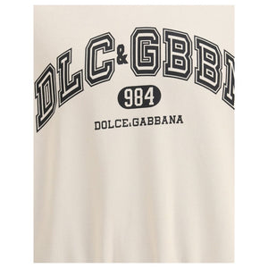 Dolce & Gabbana Beige Cotton Sweatshirt
