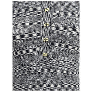 Ganni Black Viscose Polo Shirt