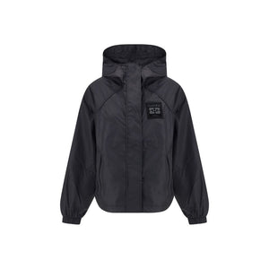 Ganni Black Nylon Shell Jacket