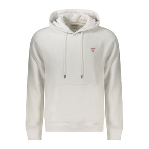 Guess Jeans Bianco Organic Cotton Men Sweatshirt